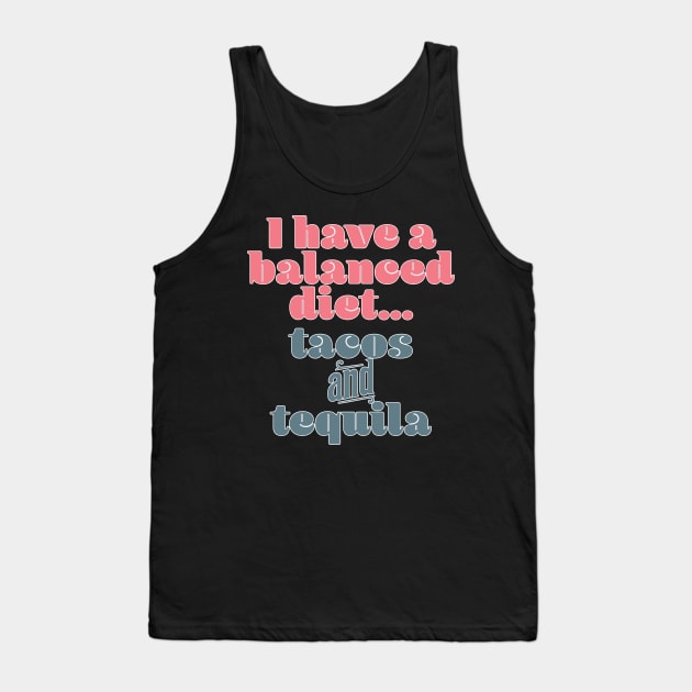 Tacos & Tequila Funny Cinco De Mayo Gift Tank Top by youokpun